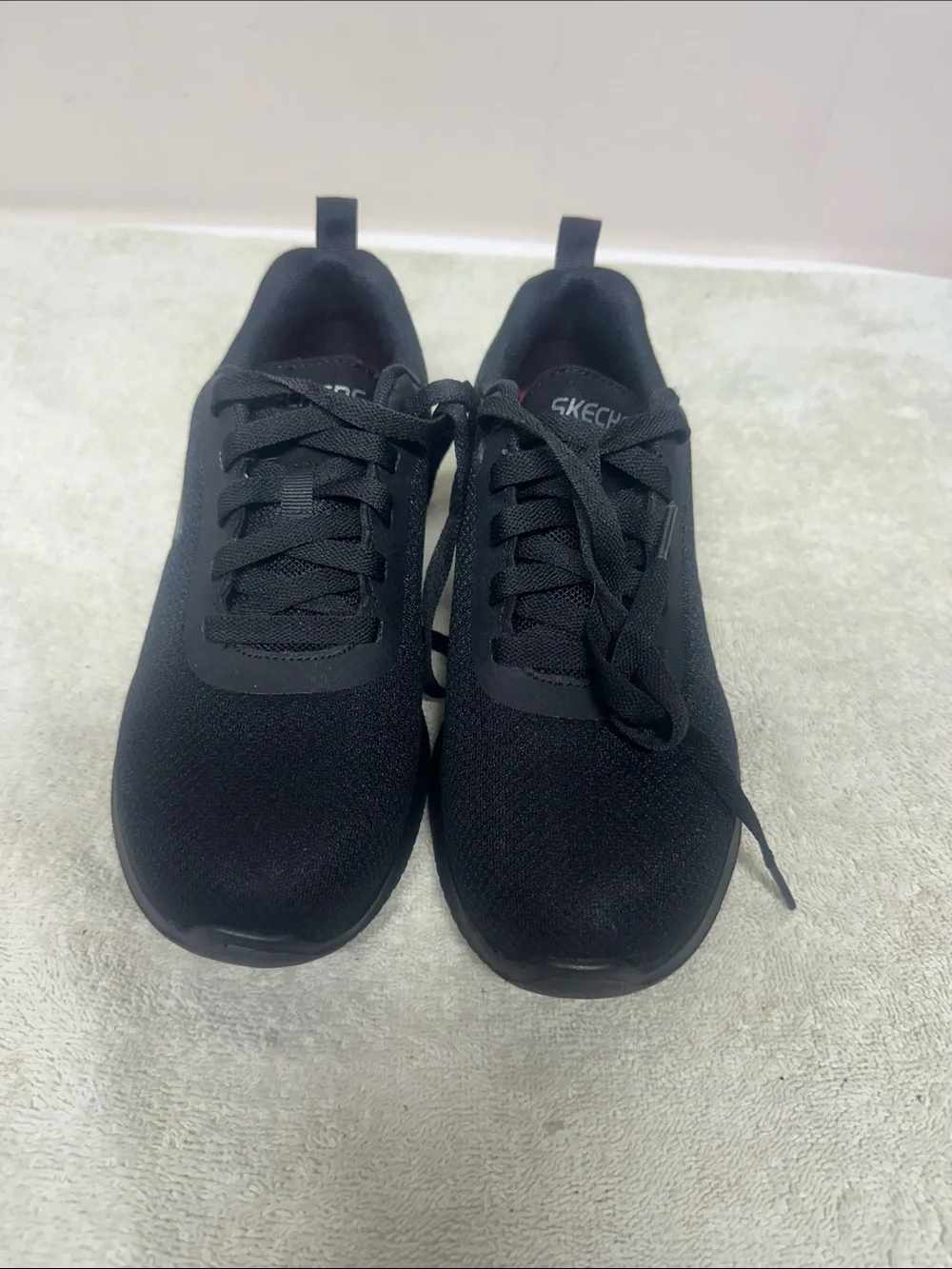 Skechers Men\'s Black Athletic Lace-Up Sneakers Skechers Men main image 2